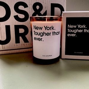 D.S. & Durga, New York Tougher than ever candle.